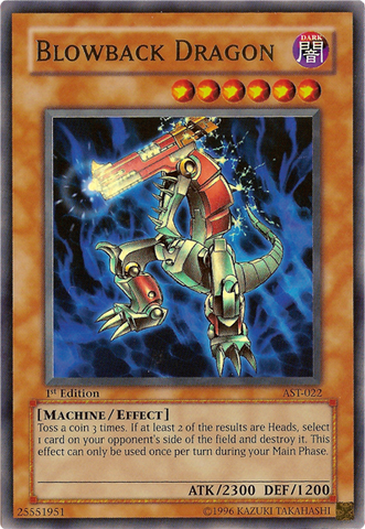 Blowback Dragon [AST-022] Ultra Rare 