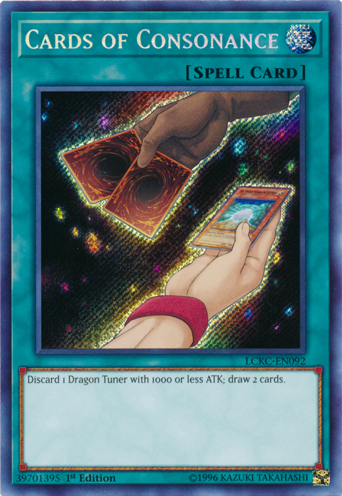 Cards of Consonance [LCKC-EN092] Secret Rare 