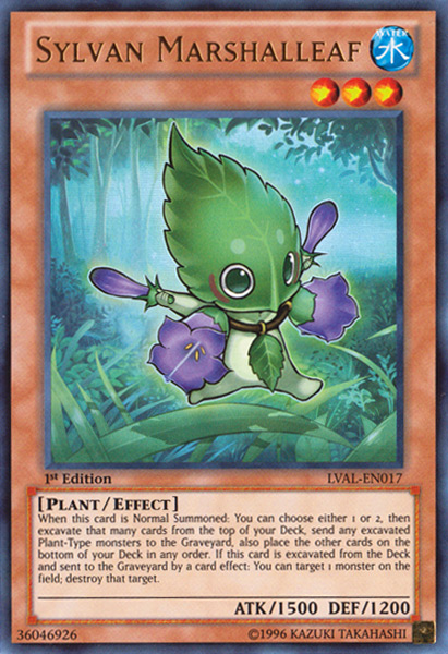 Sylvan Marshalleaf [LVAL-EN017] Ultra Rare 
