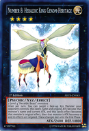 Number 8: Heraldic King Genom-Heritage [ABYR-EN045] Super Rare 