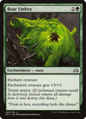 Boar Umbra [Planechase Anthology] 