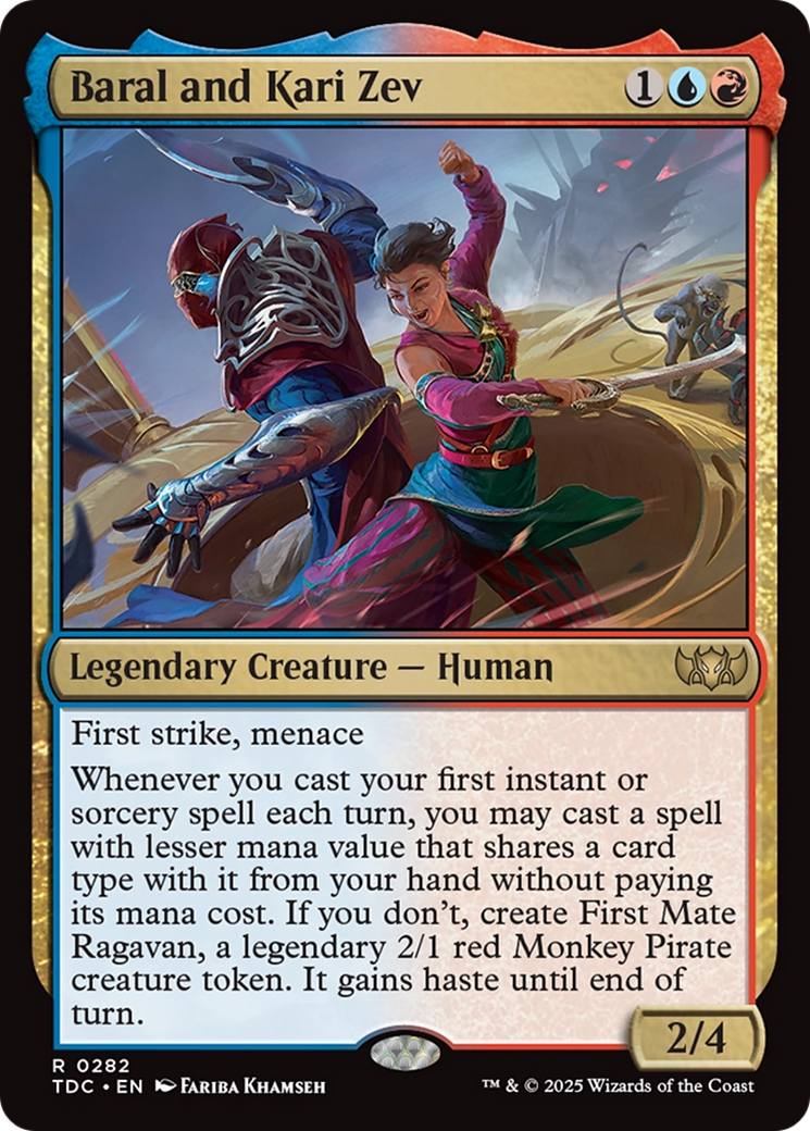 Baral and Kari Zev [Tarkir: Dragonstorm Commander] 