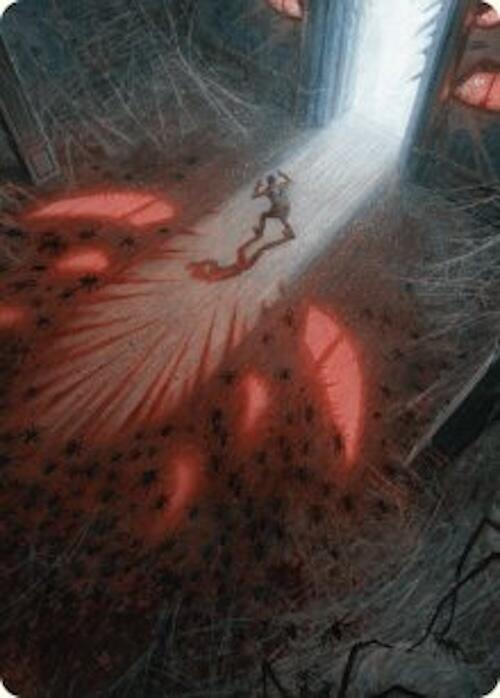 Fear My Authority Art Card [Duskmorn: House of Horror Art Series] 