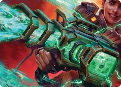 Ghost Vacuum Art Card [Duskmorn: House of Horror Art Series] 