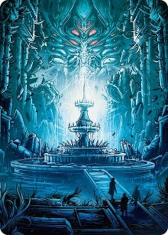 Island Art Card [Duskmorn: House of Horror Art Series] 