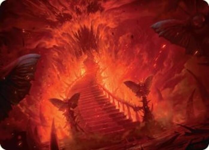 Mountain Art Card [Duskmorn: House of Horror Art Series] 