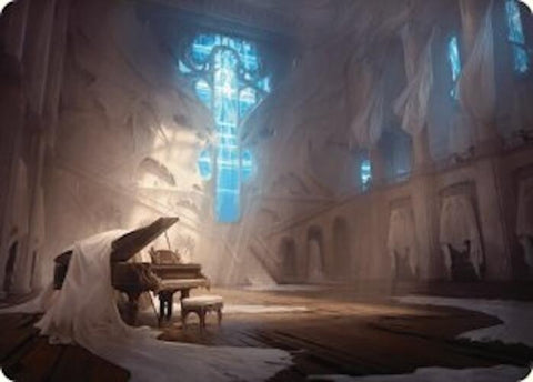 Plains Art Card [Duskmorn: House of Horror Art Series] 