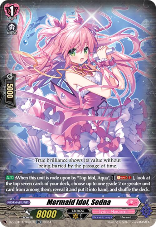 Mermaid Idol, Sedna (DZ-LBT01/040EN) [Start Up Trial Deck: Lyrical Monasterio]