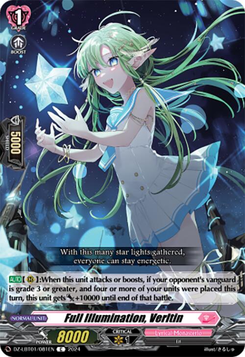 Full Illumination, Verltin (DZ-LBT01/081EN) [Start Up Trial Deck: Lyrical Monasterio]