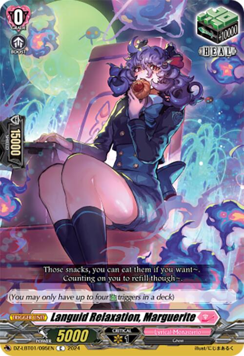 Languid Relaxation, Marguerite (DZ-LBT01/095EN) [Start Up Trial Deck: Lyrical Monasterio]