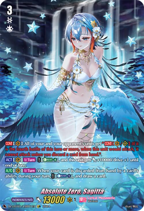 Absolute Zero, Sagitta (DZ-LBT01/LSR01EN) [Start Up Trial Deck: Lyrical Monasterio]