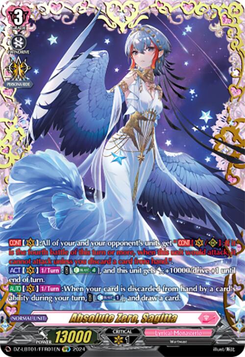 Absolute Zero, Sagitta (DZ-LBT01/FFR01EN) [Start Up Trial Deck: Lyrical Monasterio]