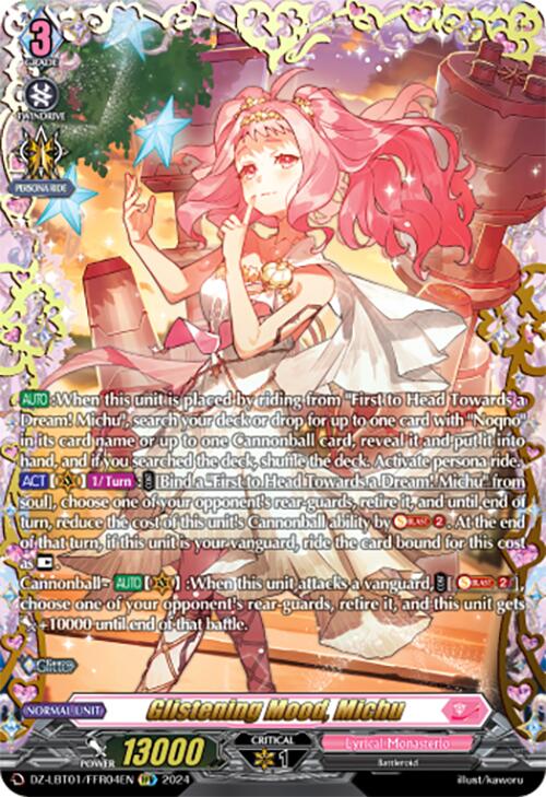 Glistening Mood, Michu (DZ-LBT01/FFR04EN) [Start Up Trial Deck: Lyrical Monasterio]