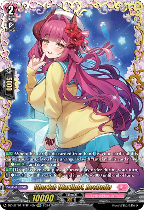 Cherish Starlight, Reshelto (DZ-LBT01/FFR14EN) [Start Up Trial Deck: Lyrical Monasterio]