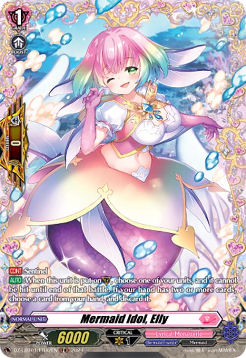 Mermaid Idol, Elly (DZ-LBT01/FR42EN) [Start Up Trial Deck: Lyrical Monasterio]