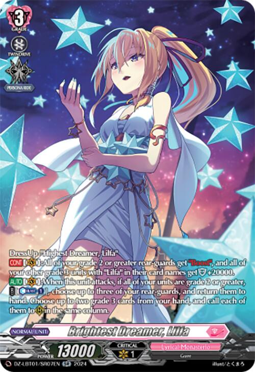 Brightest Dreamer, Lilfa (DZ-LBT01/SR07EN) [Start Up Trial Deck: Lyrical Monasterio]