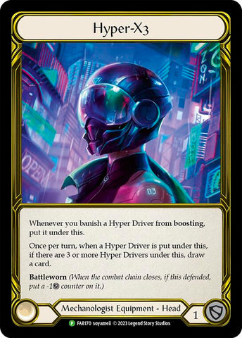 Hyper-X3 [FAB170] (Promo) Cold Foil 