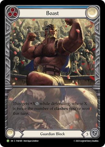 Boast [FAB189] (Promo) Rainbow Foil 