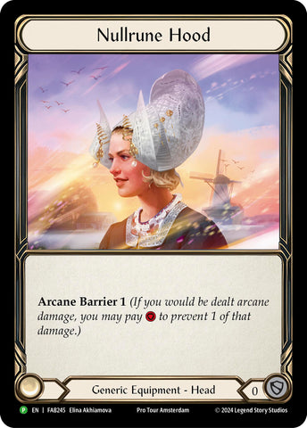 Nullrune Hood [FAB245] (Promo) Rainbow Foil 