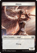Angel // Treasure Double-Sided Token [Duskmorn: House of Horror Commander Tokens] 