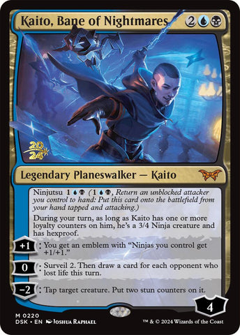 Kaito, Bane of Nightmares [Duskmorn: House of Horror Prerelease Promos] 