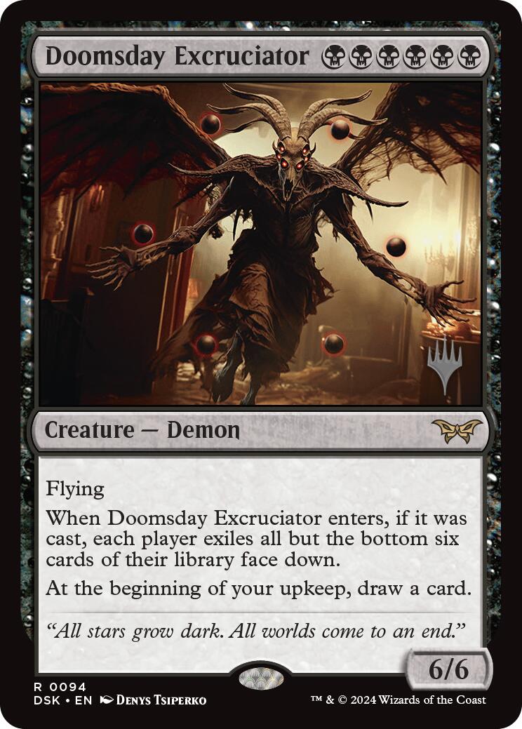 Doomsday Excruciator [Duskmorn: House of Horror Promos] 