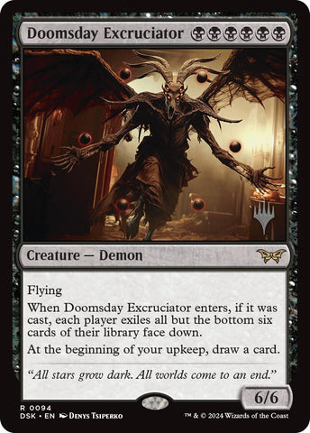 Doomsday Excruciator [Duskmorn: House of Horror Promos] 