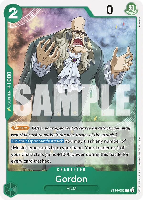 Gordon [Starter Deck: GREEN Uta]