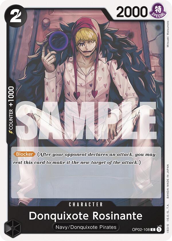 Donquixote Rosinante [Starter Deck: BLACK Smoker]