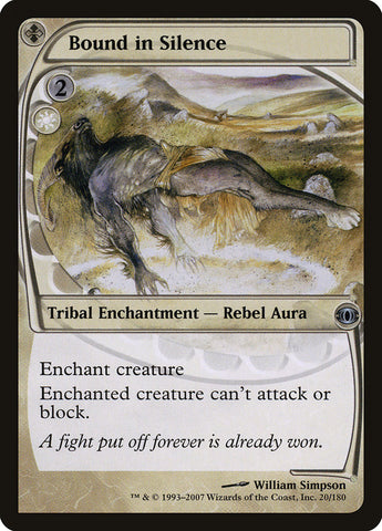 Bound in Silence [Future Sight] 