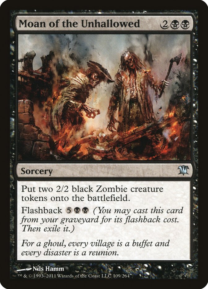 Moan of the Unhallowed [Innistrad] 