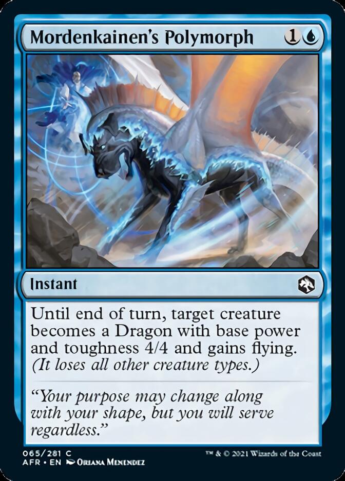 Mordenkainen's Polymorph [Dungeons &amp; Dragons: Adventures in the Forgotten Realms] 