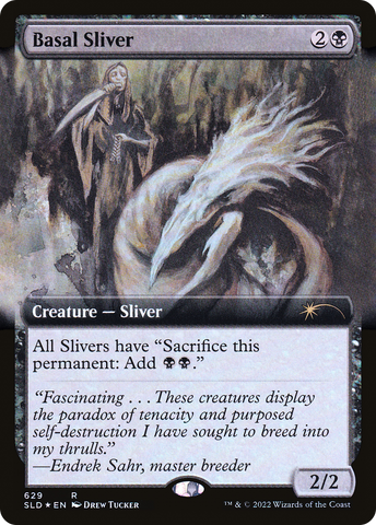 Basal Sliver (Extended Art) [Secret Lair Drop Promos] 