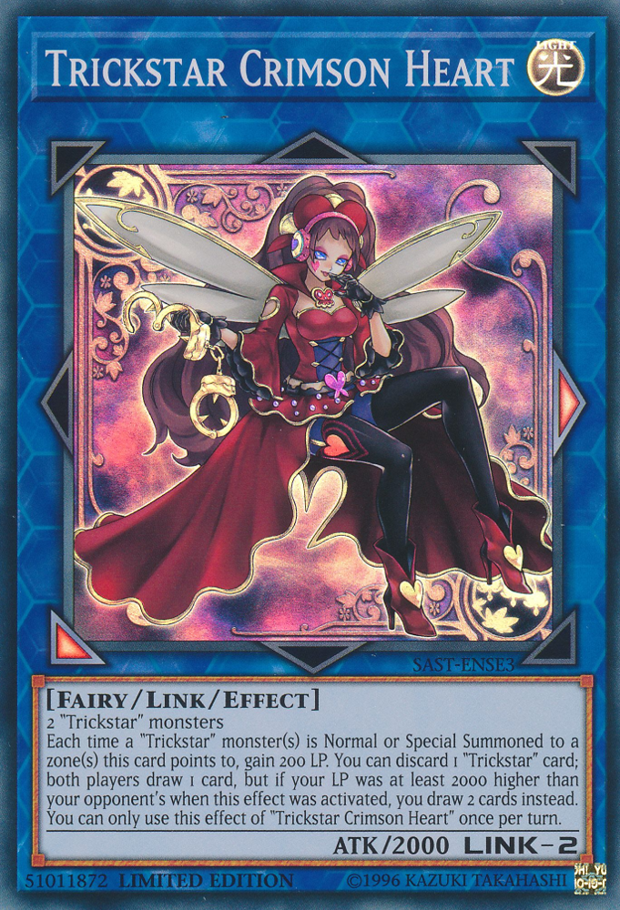 Trickstar Crimson Heart [SAST-ENSE3] Super Rare 