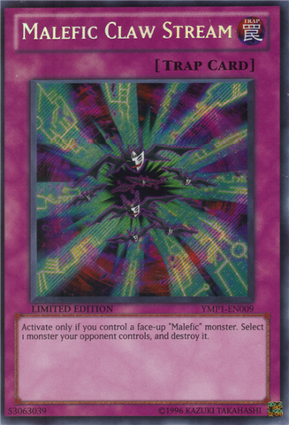 Malefic Claw Stream [YMP1-EN009] Secret Rare 
