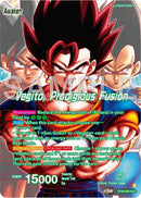 Son Goku &amp; Vegeta // Vegito, Prodigious Fusion (Alternate Art) (BT26-060) [Ultimate Advent] 