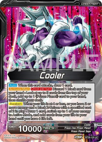 Cool // Golden Cooler, Dimension-Transcending Growth (Alternate Art) (BT26-120) [Ultimate Advent] 