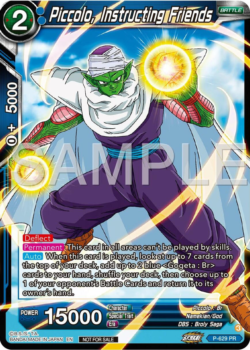 Piccolo, Instructing Friends (Zenkai Series Tournament Pack Vol.9) (P-629) [Promotion Cards]