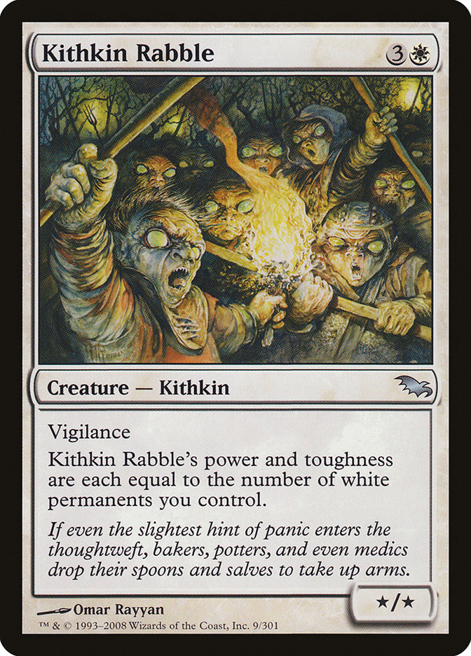 Kithkin Rabble [Shadowmoor] 