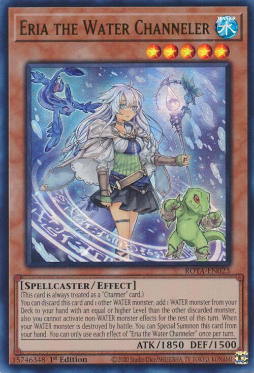 Eria the Water Channeler [ROTA-EN023] Ultra Rare 
