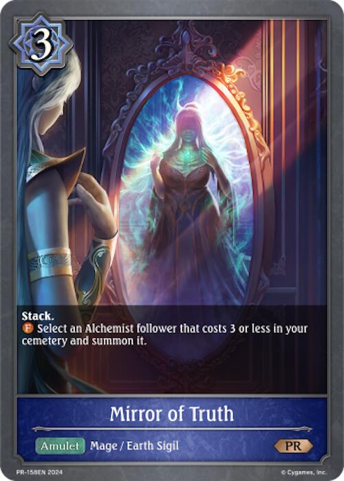 Mirror of Truth (PR-158EN) [Shadowverse: Evolve Bundles]