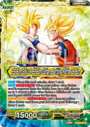 SS Son Goku // SS Son Goku &amp; SS Son Gohan, Battling Father &amp; Son (BT26-090) [Ultimate Advent Prerelease Promos] 