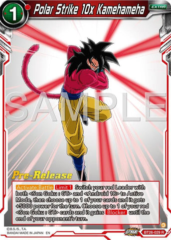 Polar Strike 10x Kamehameha (BT26-029) [Ultimate Advent Prerelease Promos] 