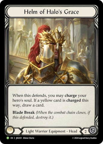 Helm of Halo's Grace - JDG031 [JDG031] (Promo) Cold Foil 