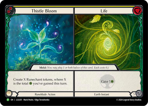 Thistle Bloom // Life - LGS351 [LGS351] (Promo) Cold Foil 