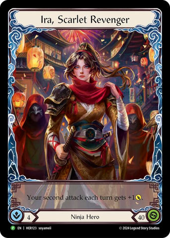 Ira, Scarlet Revenger - HER123 [HER123] (Promo) Rainbow Foil 