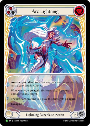 Arc Lightning (Extended Art) - FAB268 [FAB268] (Promo) Rainbow Foil 