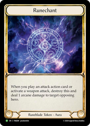 Runechant (Lightning) - FAB284 [FAB284] (Promo) Cold Foil 