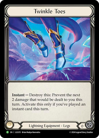 Twinkle Toes - LGS315 [LGS315] (Promo) Rainbow Foil 