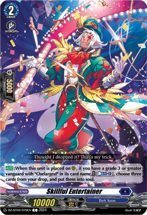 Skillful Entertainer (DZ-BT04/079EN) [DZ-BT04: Destined Showdown]